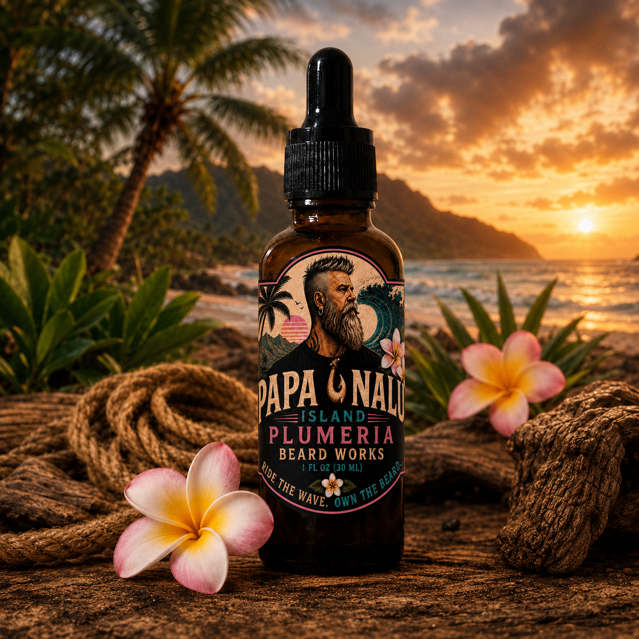 Island (Plumeria) Beard Oil