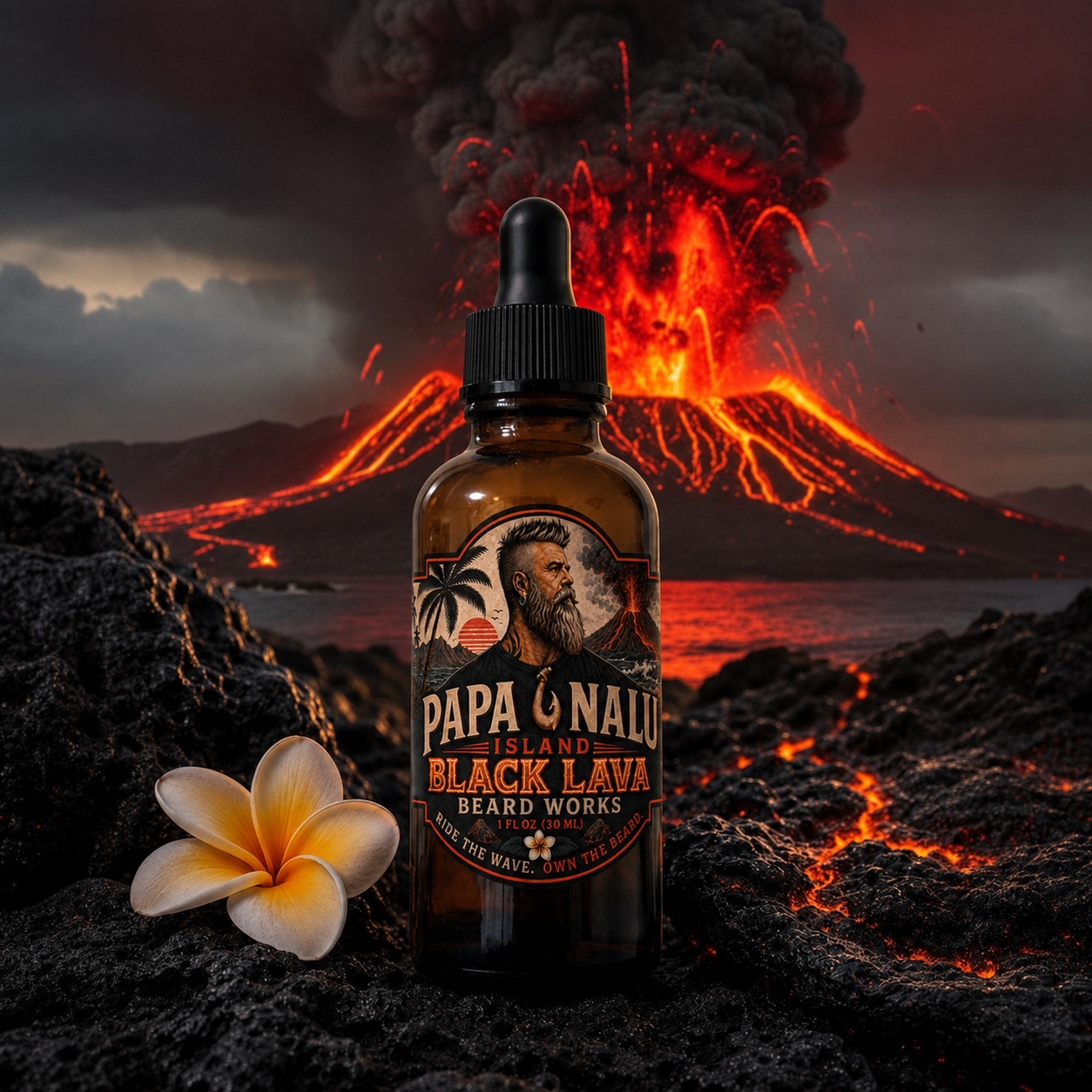 Black Lava Beard Oil