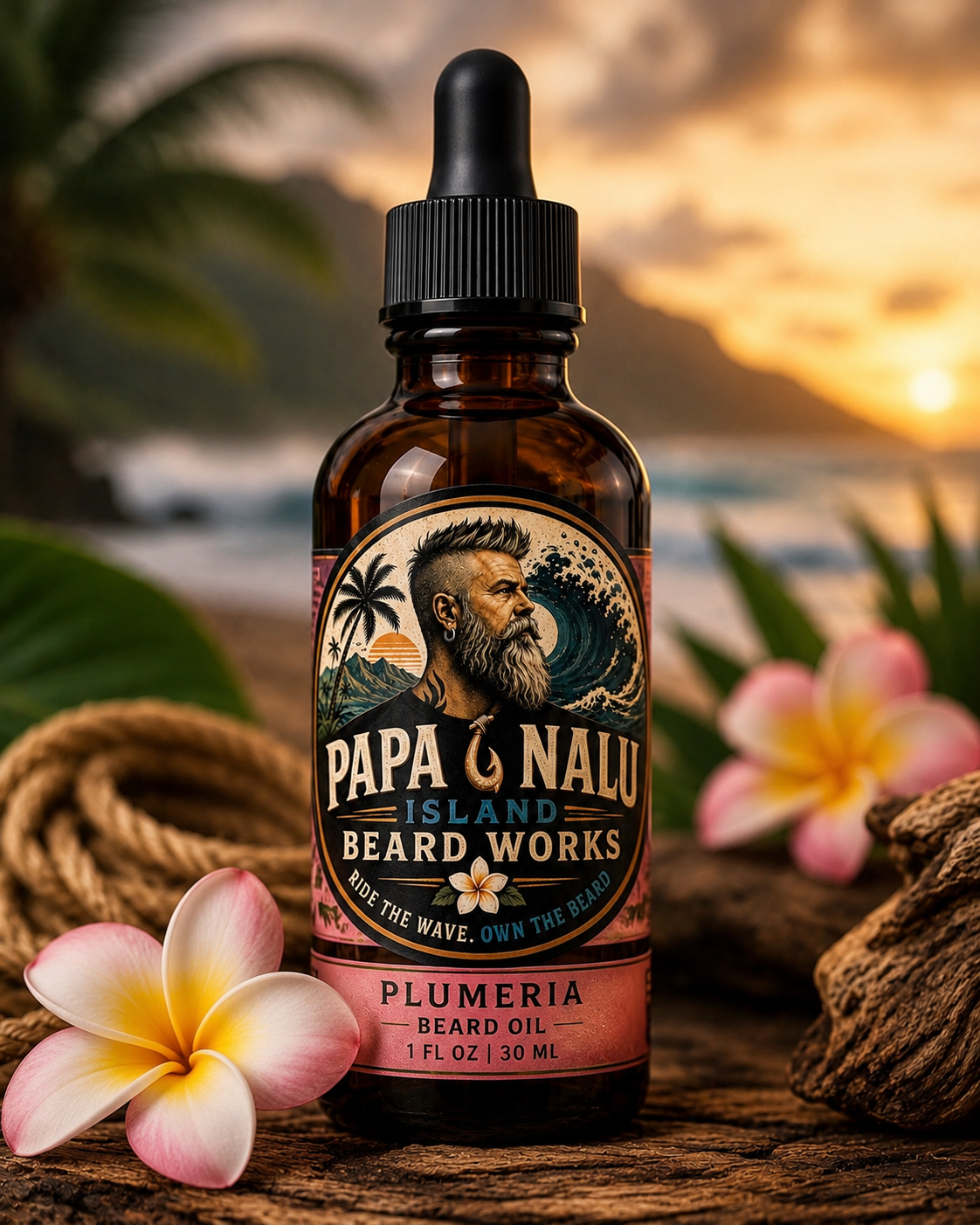 Island (Plumeria) Beard Oil