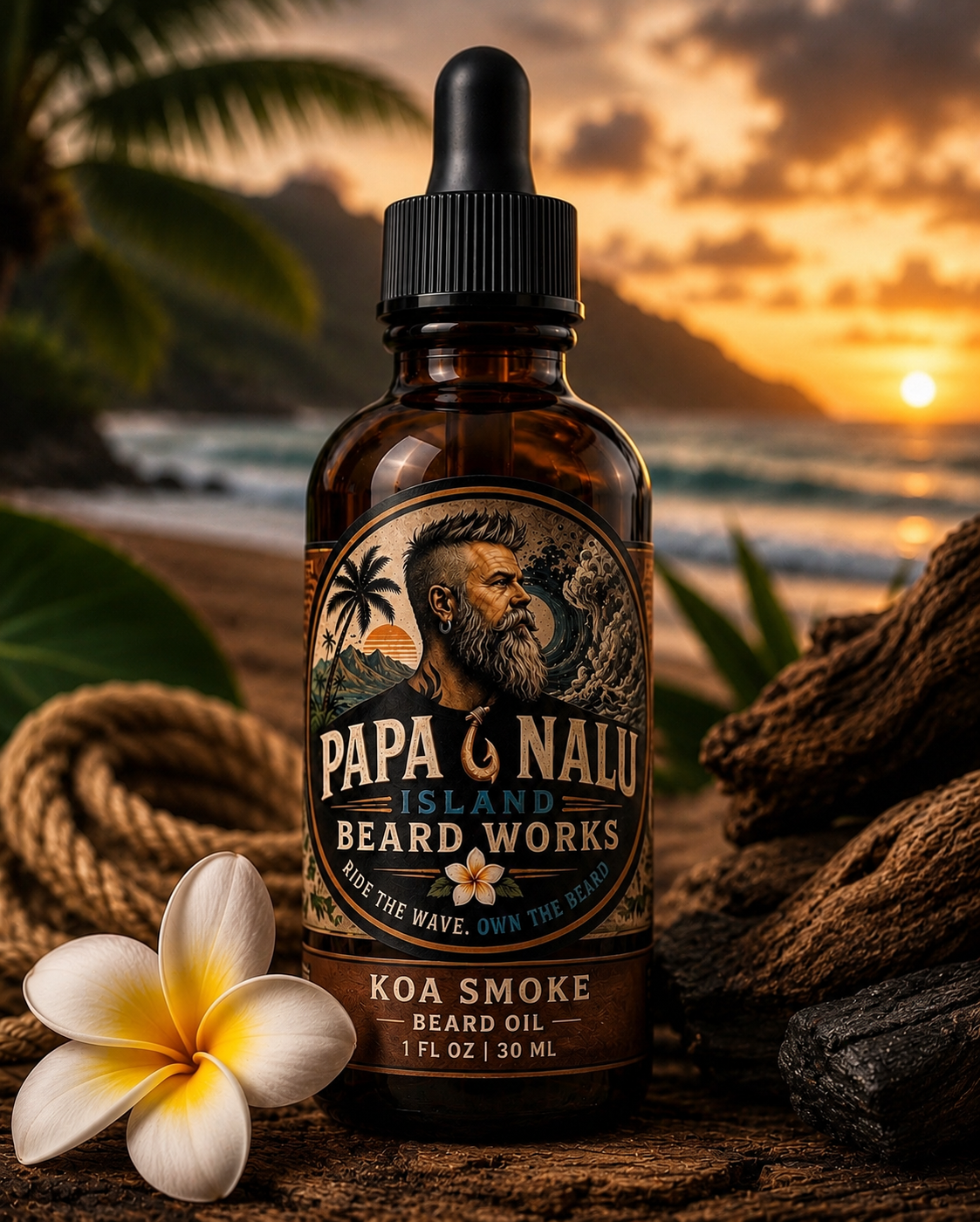 Koa Smoke Beard Oil